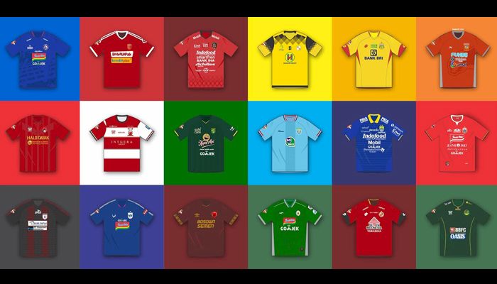 PT LIB Gelar Donasi Lelang Jersey Klub Liga 1 Betanda Tangan Pemain